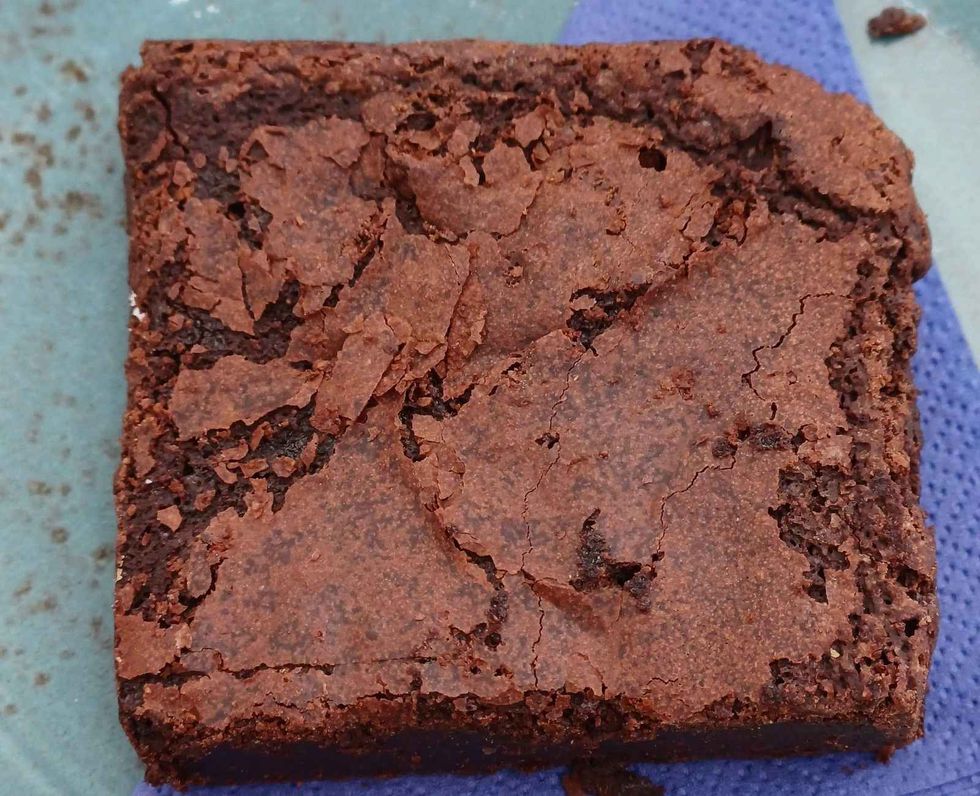 Essential Surrey gluten free restaurant The Glasshouse gluten free brownie.jpg
