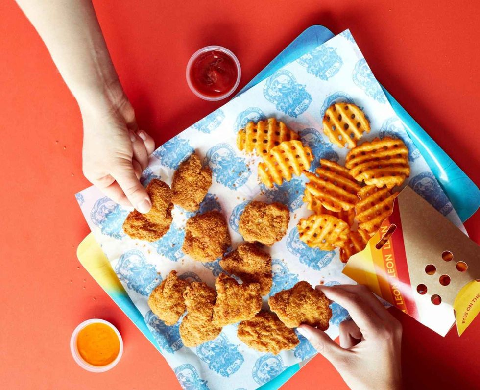Essential Surrey Leon gluten free chicken nuggets and fries.jpg