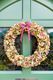 Soft Greens & Pink Crepe Paper Wreath 50cm_Holly & Co.jpg